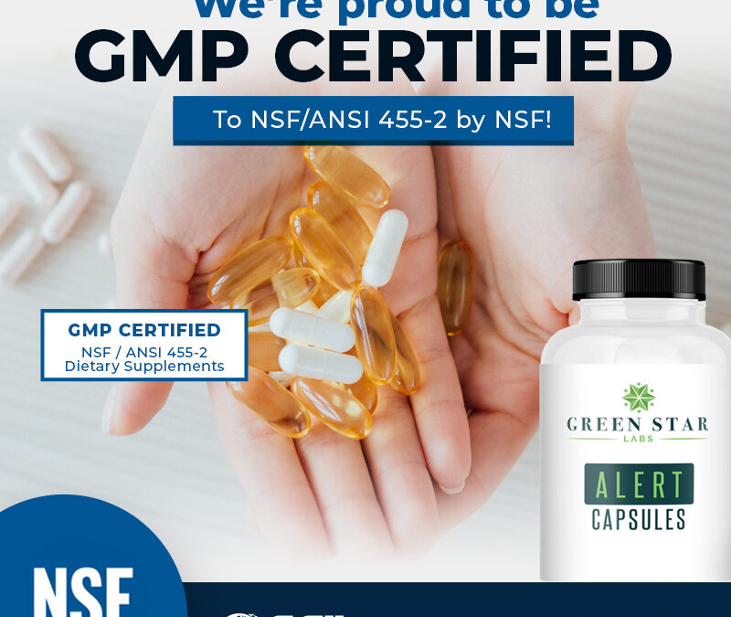 Green Star Labs, Inc. Earns NSF/ANSI 455-2 Dietary Supplement GMP Certification